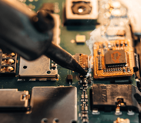 Soldering circuit board